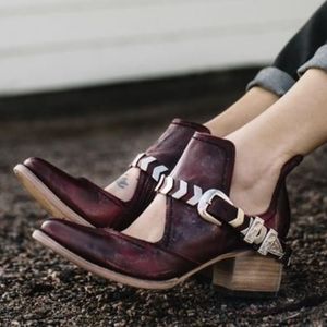 Freebird by Steven BLADE Red Ankle Boot 41